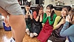 出張家政婦がパンティ丸わかりの透けピタパンでお掃除してる!それって無言でボクを誘惑してるってコト!?フル勃起してしまった股間に気づき、近づいてきた彼女たちが次々と僕のチ●ポを弄ぶ!! 4