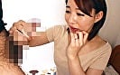 美熟女手コキ唾液フェラ搾りザーメン発射 12