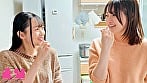 介護士ちゃんに恋した私 久しぶりに一目惚れをして勇気を出して2人きりの時にキスしたら優しくキスを返してくれて…一緒にゴハンを作ってお風呂に入って身体を重ね合った同棲レズタイム 中城葵 望月つぼみ 15