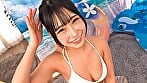 湘南ビーチではしゃぐエチエチ眩しい水着ギャルがお口だけでじゅぼんじゅっぼんバキュームノーハンドフェラ!?恥ずかしそうにお口だけでデカチンおしゃぶりしてるとビキニからエチエチまん汁しみ出すほど赤面発情…水着脱ぎすて生ハメSEX( ゜Д゜)総発射14発!4人全員… 1
