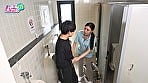 ニンゲン観察 「おしっこ舐めて綺麗にしましょうか?」働く男性のおち●ぽ掃除が生き甲斐の、トイレ清掃バイトのド変態お姉さん 9