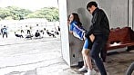 【SHIGEKIxSODSTAR】これが限界ギリギリ公然露出潮吹き 小倉由菜アクメ自転車がイクッ! 10