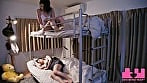 え！？上からおっぱいが降ってきた！？？2段ベッドの上から零れ落ちる爆乳を揉みながら愛を育む夜のレズ性活 谷あづさ 二宮和香 4