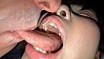 【個人撮影】谷田かりなのデカ舌ディープキス＆ツバ鼻吸い 4