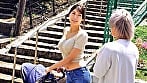 ベビーカーを押す産後処女の素人奥様のピタパン尻にデカチン即ハメ！ご無沙汰マ○コにデカチン無理やりねじ込み強引にイカせる高速ピストン口説きSEXに連続絶頂！「あなた許して･･」そのまま子宮の奥を激突きされ連続生中出し！ 15