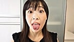 【個人撮影】原美織の舌ブラシで「汚舌苔」採取 2