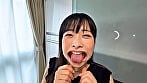 【個人撮影】原美織の舌ブラシで「汚舌苔」採取 10