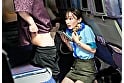 「内緒で撮った画像を見せていただけませんか？」間違えたフリしてチ○ポ画像を見せて赤面するおばさんCAは目の前で勃起チ〇ポを見せつけられても嫌じゃない VOL.3 5