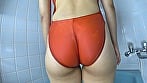 花宮きょうこ 濡れてテカってピッタリ密着 神競泳水着 可愛い女子の競泳水着姿をじっとりと堪能!着替え撮影から始まり貧乳から巨乳にパイパン、ハミ毛、ジョリワキ等のフェチ接写やローションソーププレイや競泳水着ぶっかけ等を完全着衣で楽しむAV 8