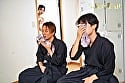 無表情な剣道の女師範 その凛とした佇まいからは想像出来ないほど弟子たちに甘く“チン媚び”目線で何度でもヌイてくれる 本庄鈴 16
