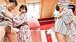【特典版】無限性欲おばけの宮島めいちゃん柴崎はるちゃんがファン9名とイクっ!無制限発射OK日帰り温泉ツアー 宮島めい 柴崎はる 11