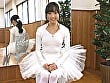 【 AI リマスター版 】超スレンダー美人バレリーナ 細野彩夏（20歳） 1