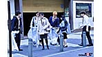 SOD深夜のゴミ拾いの裏でお酒が入って同僚とセックスしていたSOD女子社員4名 3