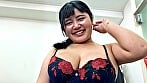 ハーフ顔のみのりちゃんがM男に濃厚鼻フェラ 18
