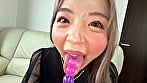 【個人撮影】菊池はる 初喉チンコ触り&擬似フェラ体験 20