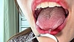 【個人撮影】水月みおの舌ブラシで「汚舌苔」採取 9