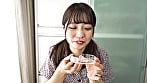 【個人撮影】水月みおの舌ブラシで「汚舌苔」採取 17