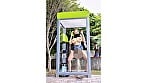 公衆電話ボックス360度 爆乳素人きき乳首チャレンジ 1