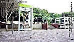 公衆電話ボックス360度 爆乳素人きき乳首チャレンジ 3