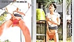 公衆電話ボックス360度 爆乳素人きき乳首チャレンジ 9