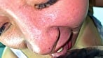 優しい言葉責めをしてくれるゆのちゃんがM男に濃厚鼻フェラ 4