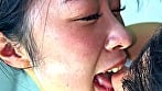 優しい言葉責めをしてくれるゆのちゃんがM男に濃厚鼻フェラ 19