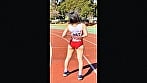 アスリートハンティング 陸上部編 女子1500m走出場選手K／女子100m走出場選手A 8