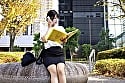「私、競泳水着好きでごめんなさい・・・」 いつも競泳水着を着て興奮しています 服の下に水着を着て働くOL 宮城りえ 2