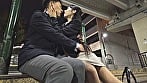 あざとく男にすり寄ってくる女子社員 ピンク色の舌を絡めて誘惑してくる同僚はキス狂い痴女 本城はな 15