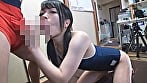 南梨央奈 スク水にザーメンぶっかけSEX 4