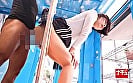 【ゆうか（20）】マジックミラー号でかる～くAV出演！「顔は撮らないなら･･･」尻はめパネルで後ろから潮吹きイカセ！尻コキだけの約束破ってハプニング挿入！彼氏の前でねじ込まれた他人棒のこの上ない快感に負け中出しを許しちゃう欲求不満な巨尻彼女 4