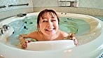 「精子が出るところも中に出されるところも感じたい･･･」Fカップ美巨乳セフレ星空もあと真正半外半中出しデート 12