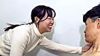 甘やかしてくれるかりなちゃんがM男に濃厚キス 1