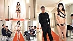 『高学歴JDがブラックテープランウェイチャレンジで目指せ！芸能界☆』意識高めな知的スレンダーJDが挑戦で困惑しながら破廉恥ポーズ♪合格点が足りず罰ゲームで即ハメ･･･婚約者がいるのに容赦のないデカチンピストンで絶頂中出し！【街角素人モニタリング♯ゆみ♯22歳】 3