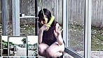 公衆電話ボックス360度 爆乳素人きき乳首チャレンジ ひまりさん（22歳・大学生） 2
