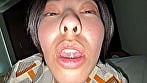 【個人撮影】加護まりの暗い部屋で鼻●●＆手コキ 11