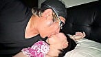【個人撮影】加護まりのハメ撮り風 Dキス&口臭嗅ぎ手マン 16