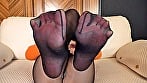 美人妻 昼下がりの変態黒パンスト倶楽部 いのりさん 4