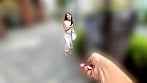 野上しおりちゃんとリモバイ散歩!街中で絶頂恥辱プレイ! 10