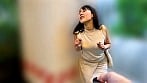 野上しおりちゃんとリモバイ散歩!街中で絶頂恥辱プレイ! 15