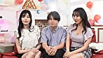素人参加型モニタリング！ ママ友同士の逆3P筆おろしゲーム かすみ＆もも 1