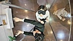 街角素人実験ナンパ！同僚同士で密室脱出ゲーム！賞金1000万円か、それとも丸見えセックス大公開！？ みみか 2