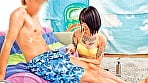 圧倒的なセックス力を見せつけ湘南水着ギャルが真夏の激アツ生生筆おろし！ ゆうきちゃん（24）あずさちゃん（23 5