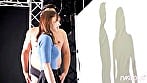 『ラブラブ激熱カップル限定!ドキドキ寝取られシルエットクイズ♪』甘い笑顔の極上くびれボディ美女が挑戦☆NTR好きな彼氏に仕組まれデカチン男にハメられ放題・・・卑猥な影絵を映しながら連続絶頂中出しSEX!!【街角素人モニタリング♯もも♯26歳♯携帯ショップ店員】 3