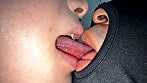 積極的で超長舌なゆいなちゃんがM男に濃厚キス 8