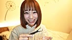 【個人撮影】渡来ふうの舌ブラシで「汚舌苔」採取 4