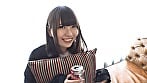 恥ずかしすぎて耳まで真っ赤!超初心赤面美少女がゴム無しハメ! 1