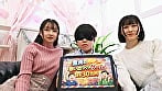 童貞救済バトル！ニューハーフ VS 女子大生 交互に穴試し！結果･･･まさかの3P突入！？ つぼみ 3