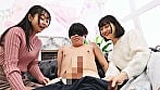 童貞救済バトル!ニューハーフ VS 女子大生 交互に穴試し!結果・・・まさかの3P突入!? 3