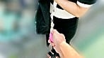 佐伯紗優梨ちゃんとリモバイ散歩!街中で絶頂恥辱プレイ! 12